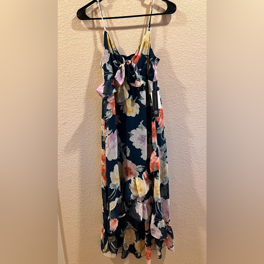 As U Wish: Floral Sleeveless Midi Dress. Size S